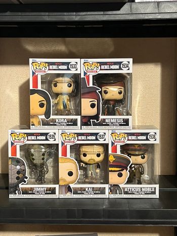 Funko Pop Netflix / Rebel Moon (collection 5 figurines)