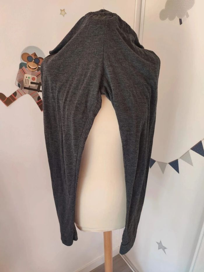 Leggings noir chiné taille unique bon état