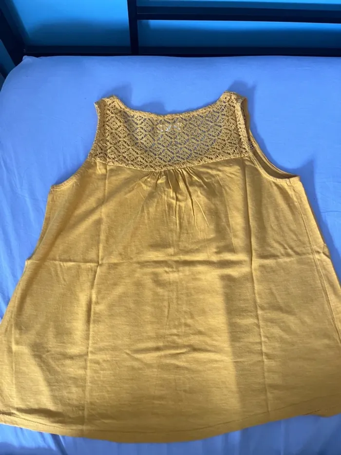 Débardeur jaune moutarde - photo numéro 3