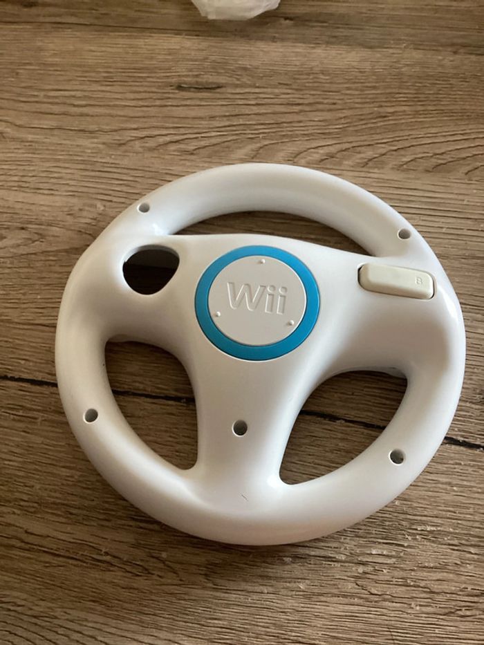 volant officiel Nintendo wii blanc