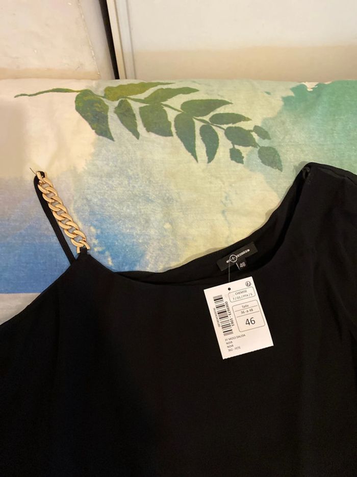 Haut noir taille 46 neuf - photo numéro 5