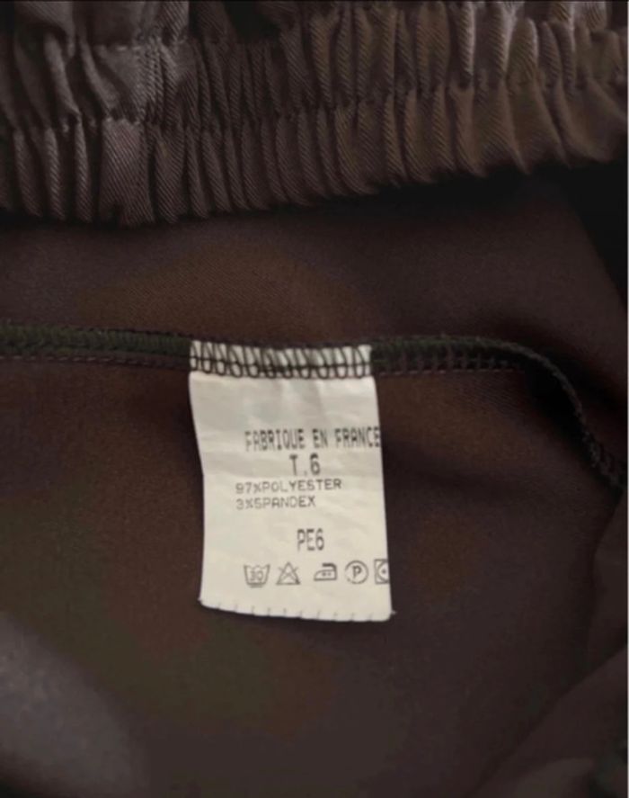 Pantalon femme taille 6 marron 3xl Très bon état - photo numéro 3