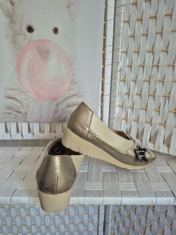 💕joli Mocassins cuir Pedi Relax T38 femme Neufs avec boîte💕 - photo numéro 7