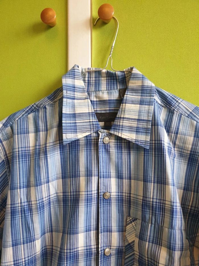 Chemise manches courtes à carreaux Kiabi - photo numéro 3