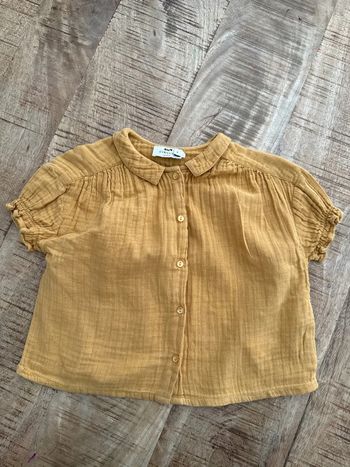 Blouse gaze de coton 4 ans cyrillus