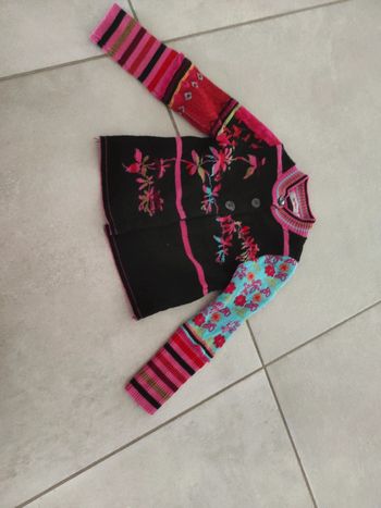 Gilet en laine clayeux 4 ans