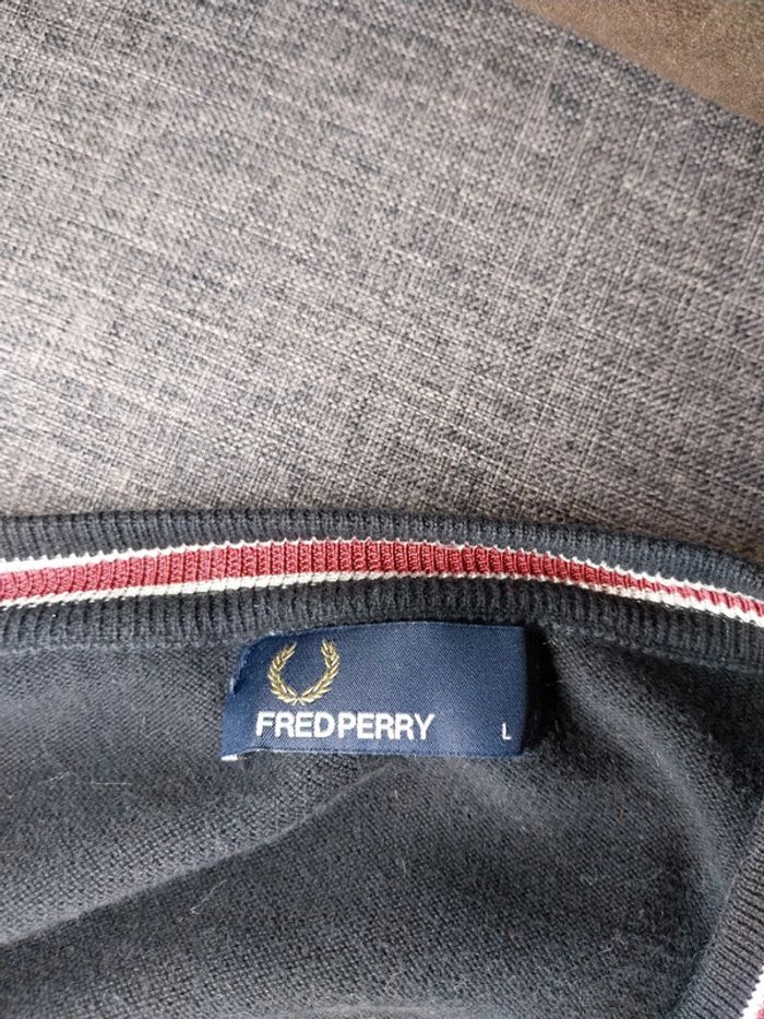 Cardigan Fred perry L - photo numéro 4