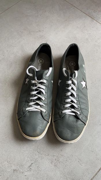 Converse en cuir mixte