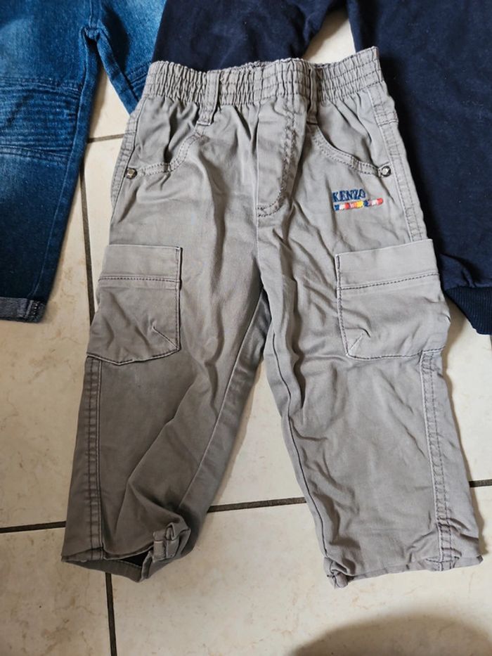 Lot de 3 pantalons 18 mois - photo numéro 2