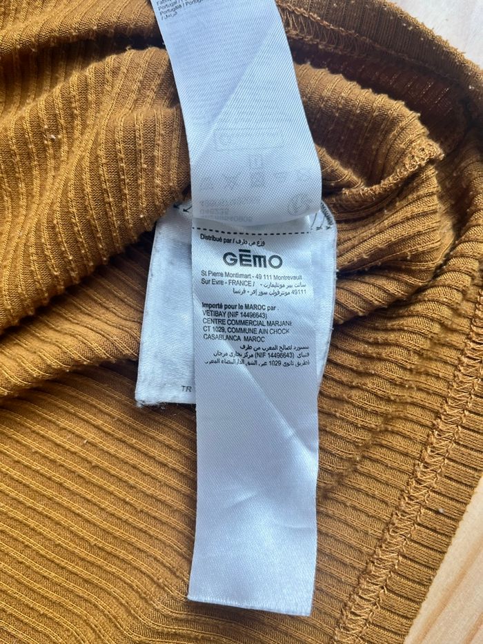 T-shirt Gemo ocre/moutarde Taille M