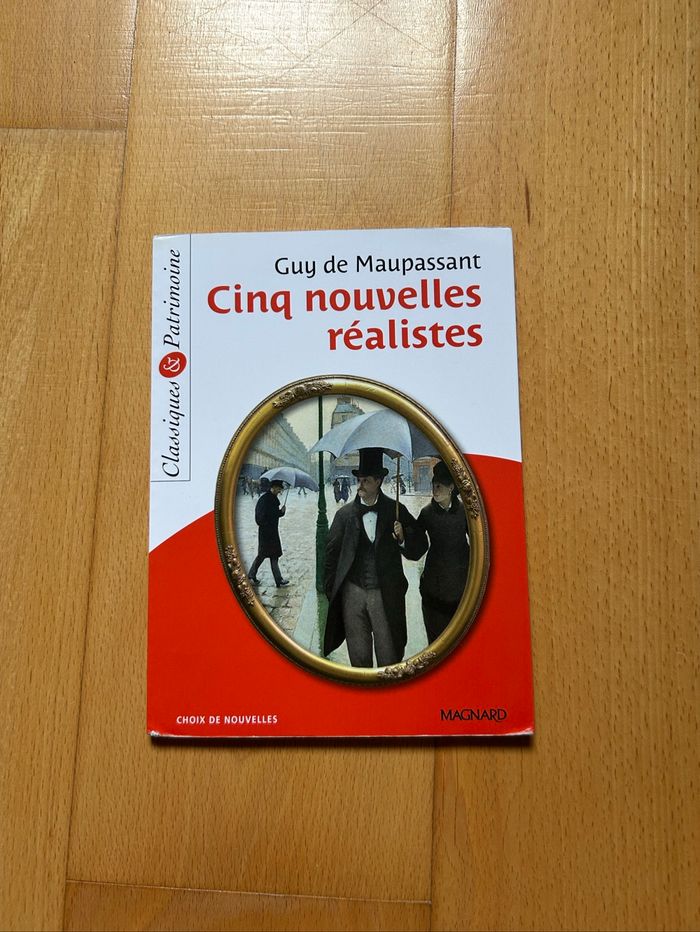 5 nouvelles réalistes de Guy de Maupassant