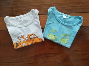 Lot de 2 débardeurs 9 mois