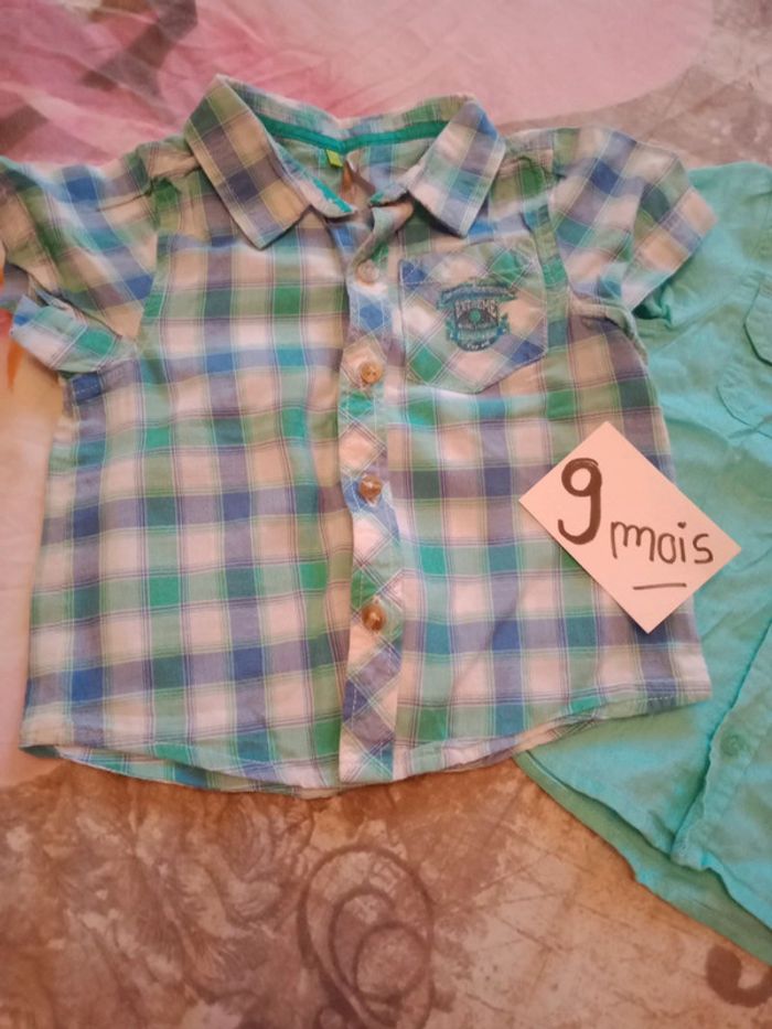 Lot chemise manches courtes - photo numéro 2