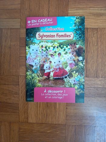 Catalogue sylvanian familly avec poster neuf