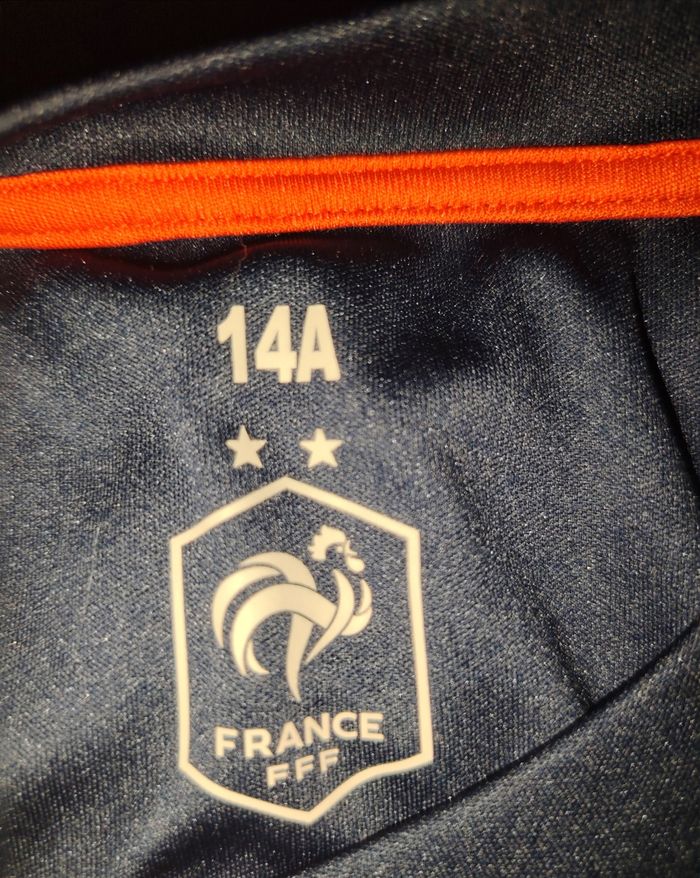 Tee shirt France FFF taille 14 ans - photo numéro 3