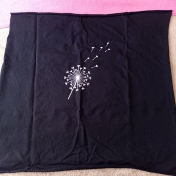 Coupon tissu panneau sweat french terry 2