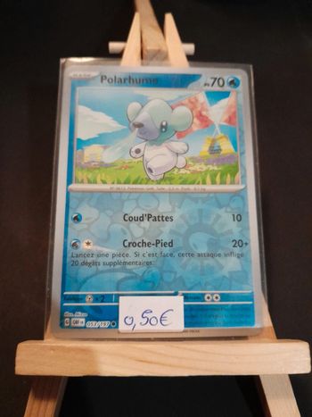 Carte Pokémon Polarhume Reverse 53/197