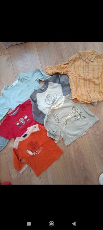 Lot manches longues 6 mois