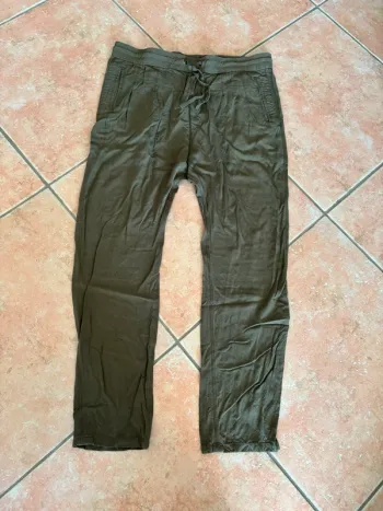 Pantalon promod vert