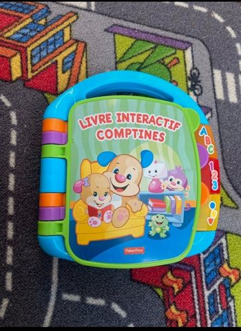 Livre interactif comptine