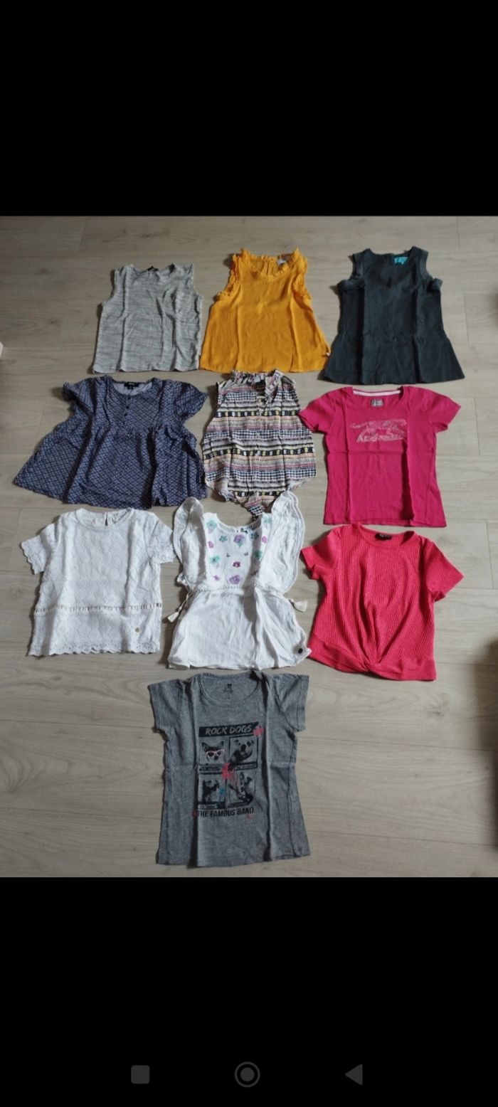 Gros lot de vêtements été fille taille 8 ans - photo numéro 5