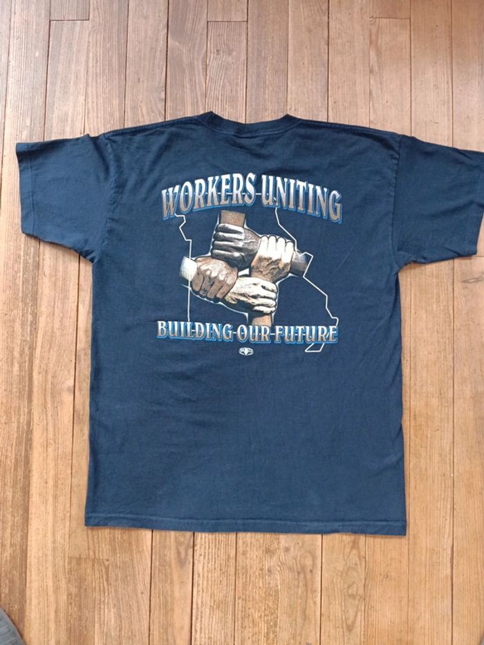 T-shirt USA vintage international brotherhood of teamsters bayside XL - photo numéro 4