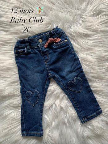 Jean 🧚 12 mois 🧚 Tex Baby