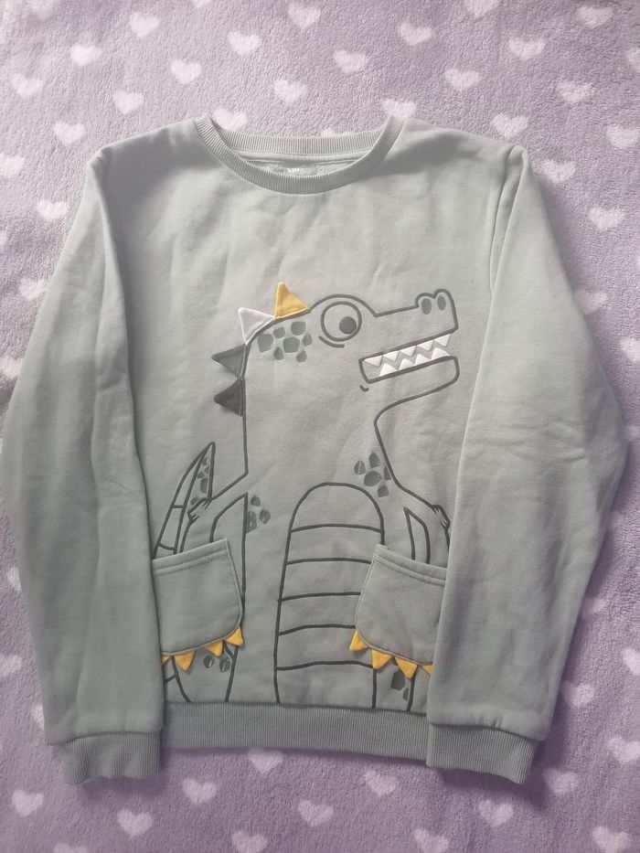 Pull sweat-shirt 🦖 mixte 12 ans - photo numéro 2