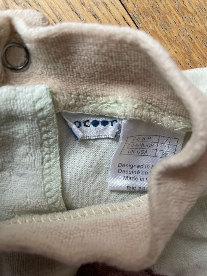 Lot de pyjamas velours et éponge - photo numéro 5