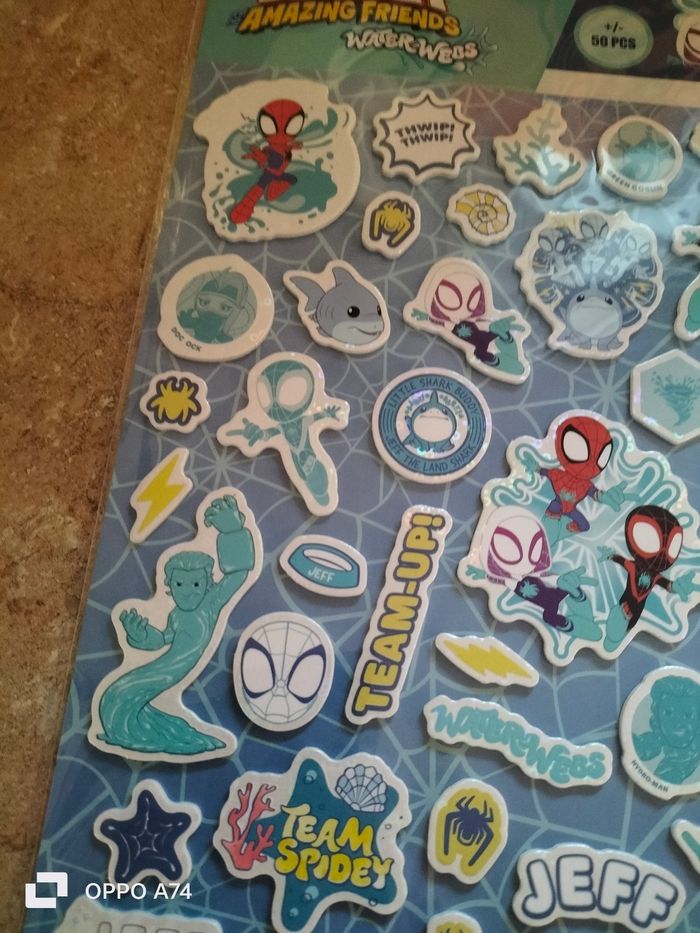 Disney Junior 🧡 Stickers Spidey - photo numéro 3