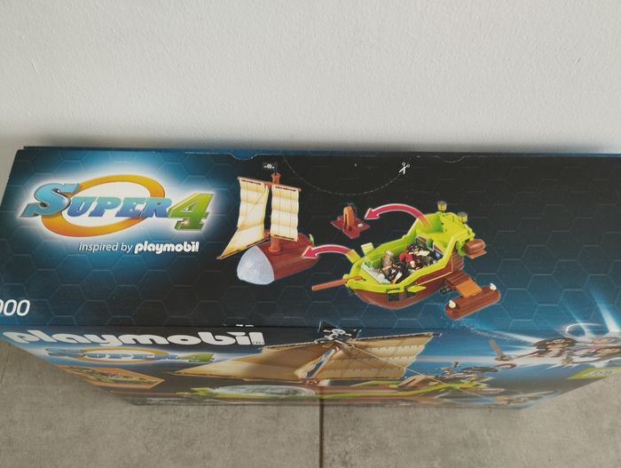 Bateau pirate caméléon playmobil super 4 - photo numéro 2
