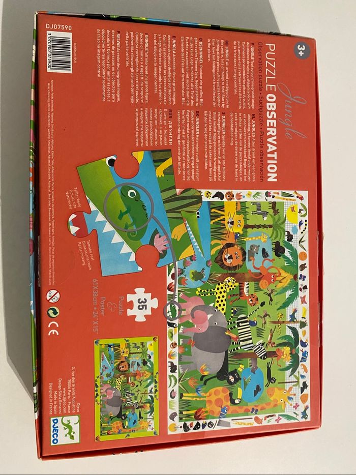 Puzzle Observation Djeco - photo numéro 2
