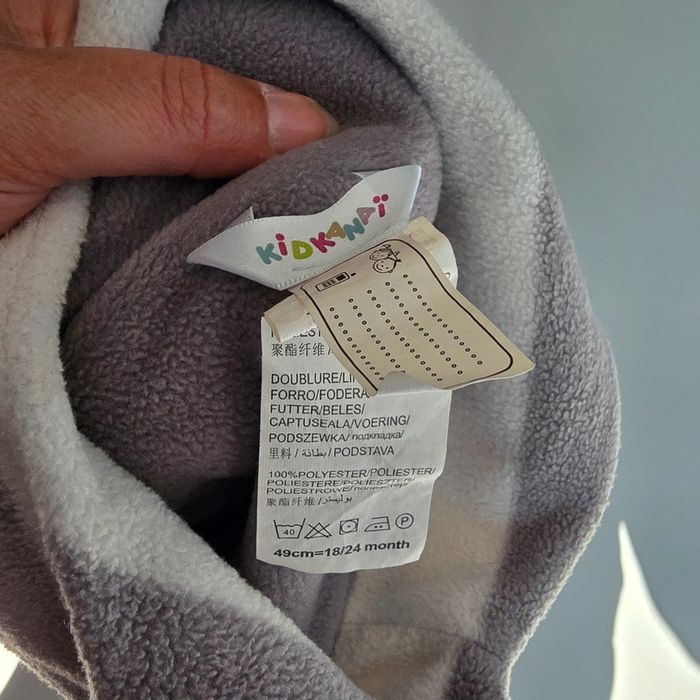 Bonnet en polaire - kidkanai  - 18/24 mois - photo numéro 3