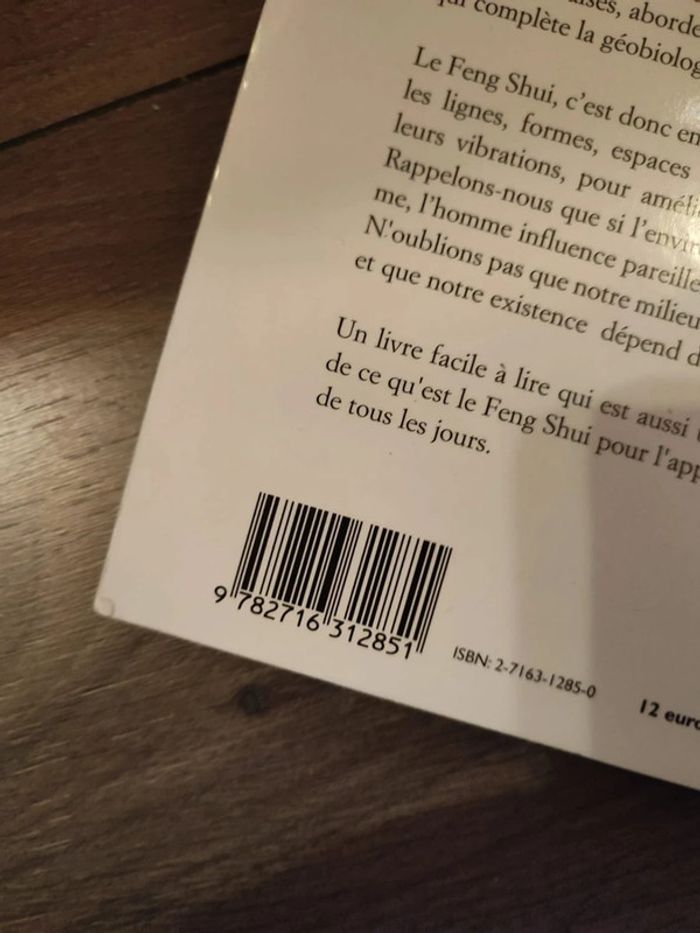 Livre le feng shui du bonheur très bon état - photo numéro 2