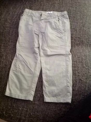 Pantalon fin gris clair Bout'chou - 24 mois