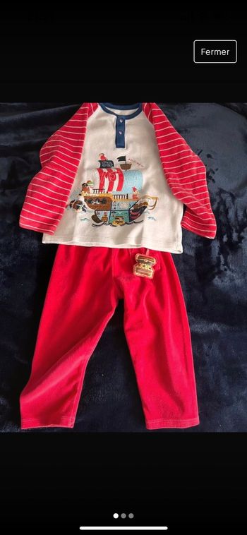 Pyjama Sergent Major 2 ans garçon