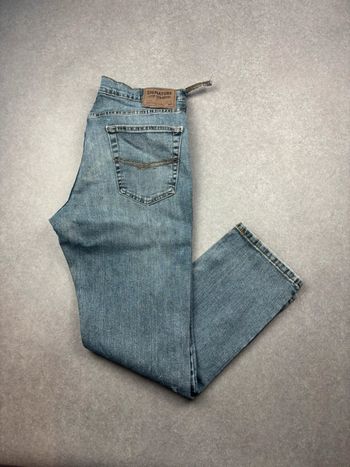 Jean pantalon coupe droite 567 signature levis bleu W32 L30