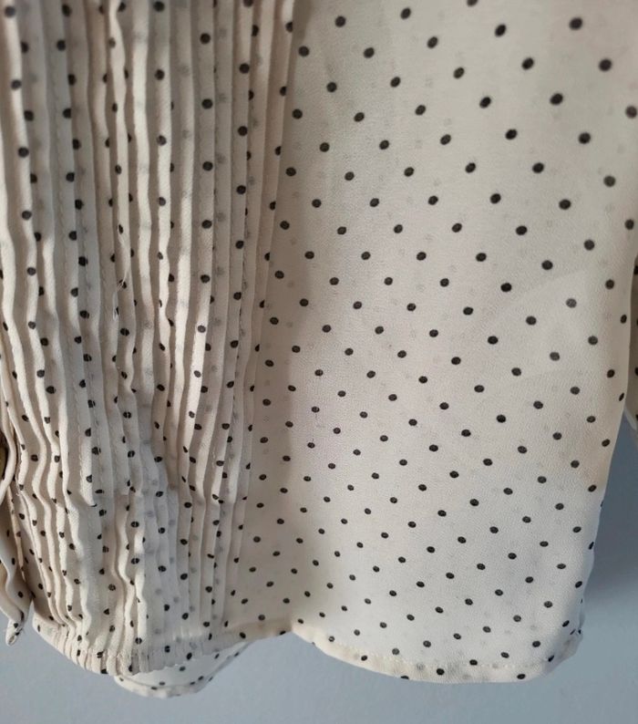 Chemisier a pois marque H&M taille 34 - photo numéro 2