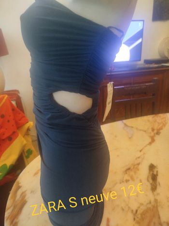 Robe chenille Zara neuve