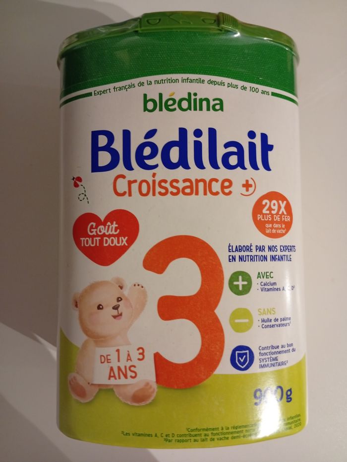 Lait infantile blédilait 3 ème âge