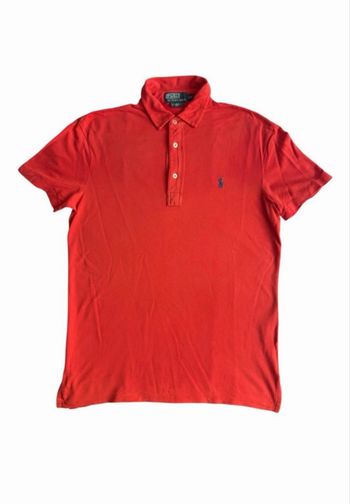 Polo Ralph Lauren Featherweight Mesh rouge homme taille S