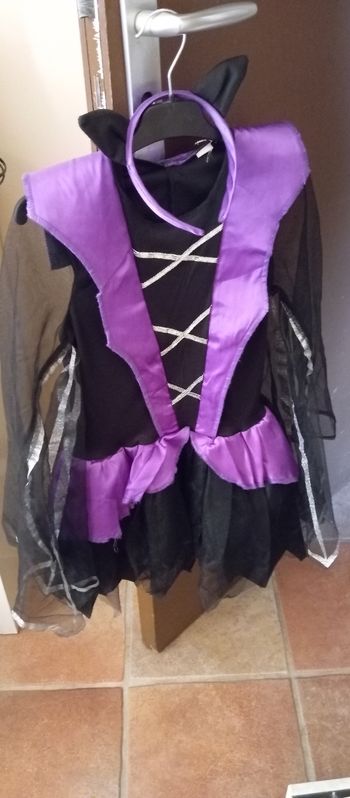 Déguisement chauve-souris fille