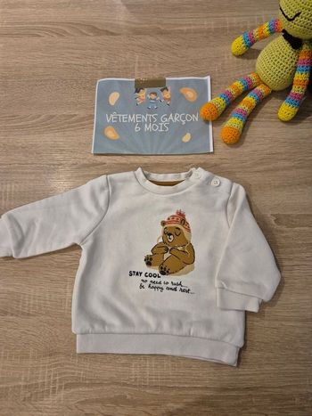 Pull garçon 6 mois KIABI