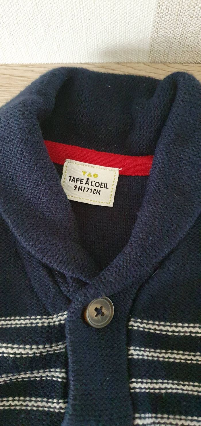 Gilet garçon 👦9 mois - photo numéro 2