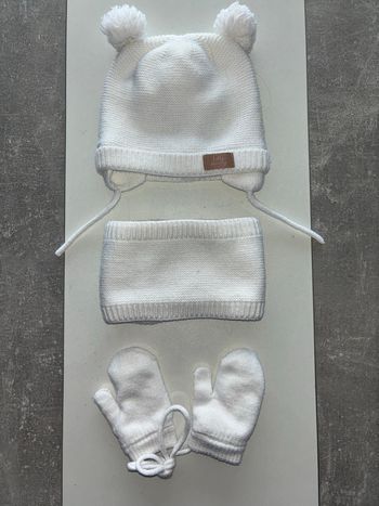 Bonnet gant écharpe