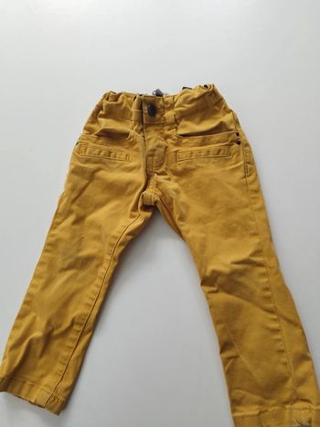 Jeans jaune 86cm