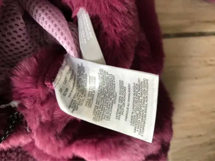 Veste fourrure réversible violette L Columbia - photo numéro 9