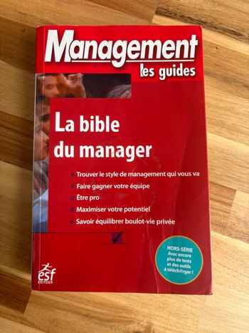 Livre La bible du manager