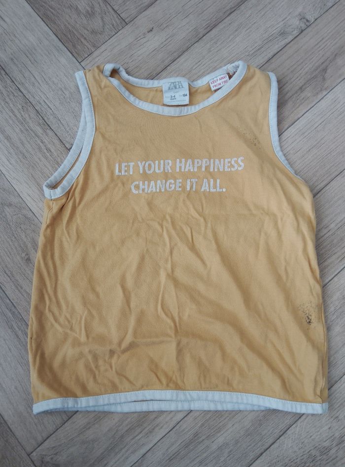 Tee-shirt Zara baby 3-4 ans