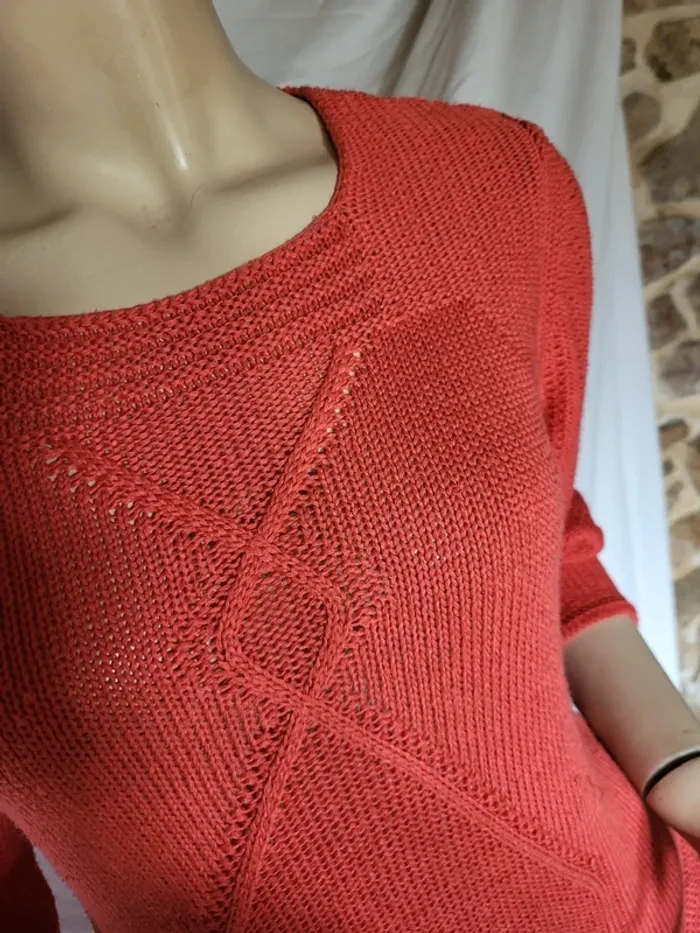 Pull corail - photo numéro 3